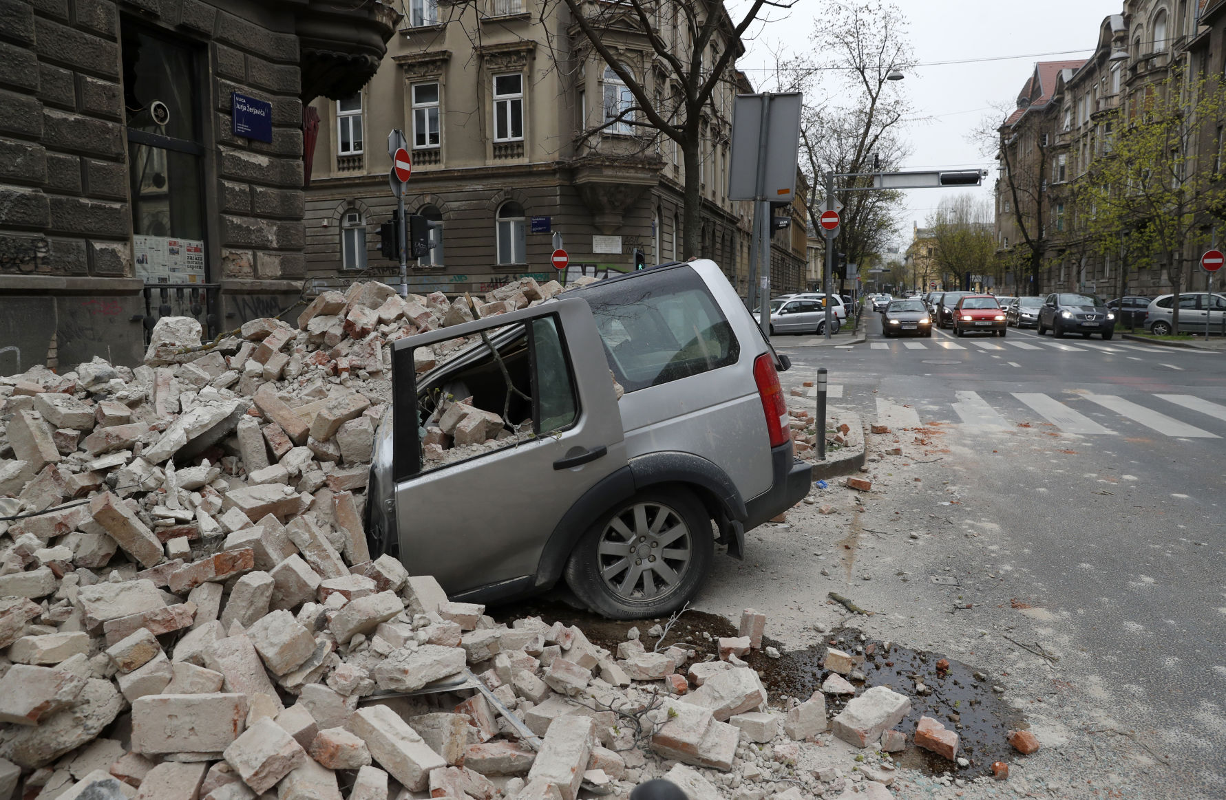 APTOPIX Croatia Earthquake